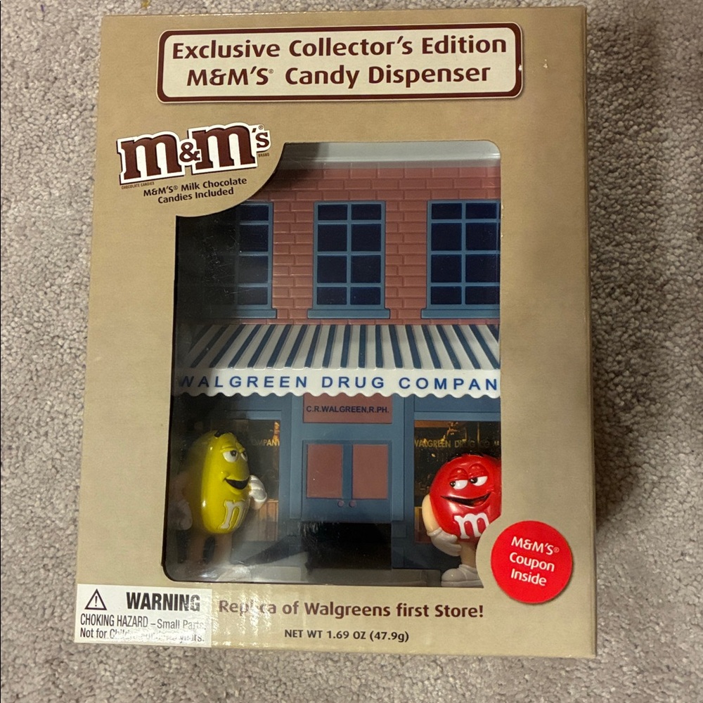 Walgreens M&M dispenser